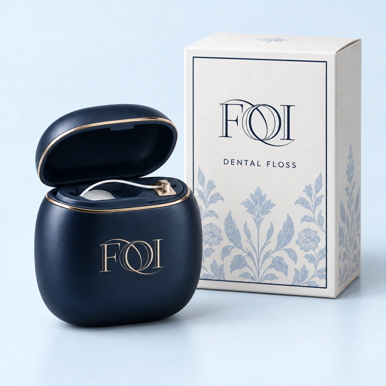 FOI 日常护理牙线产品外观概念渲染